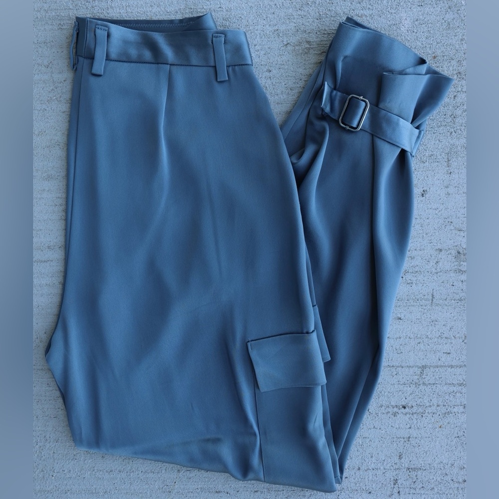 Babaton Satin Cargo Pant